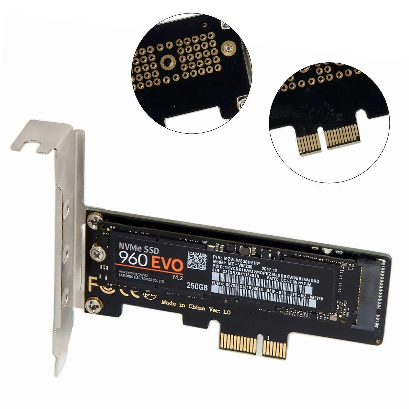 PCI-E 3.0 x1 Lane naar M.2 M-Key SSD Nvme AHCI PCI Express Adapter Kaart PCIE SSD Y