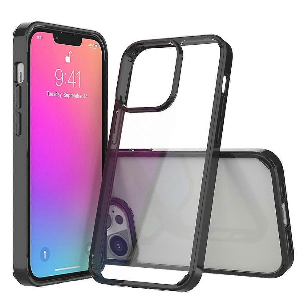 For iPhone 13 Pro Shockproof Scratchproof TPU + Acrylic Protective Case