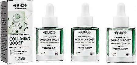 3pcsヒアルロン酸アンチエイジングセラム、コラーゲンブーストアンチエイジングセラム、h