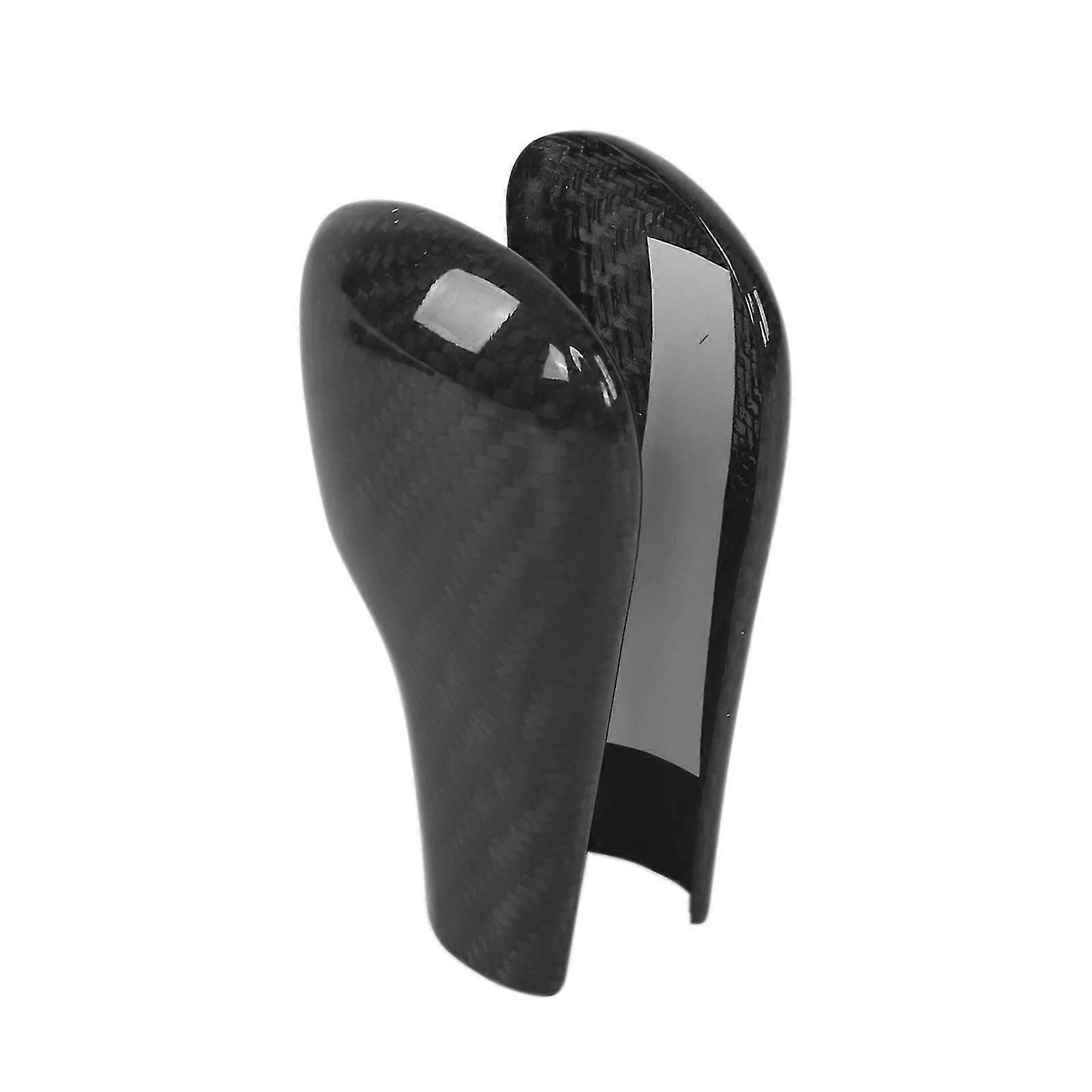 Pomello del cambio Copri Trim Fibra di Carbonio Manutenzione Ricambio Compatibile Serie 5 E60 20042007