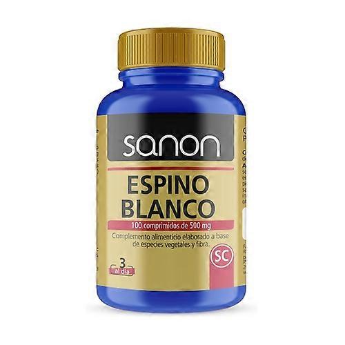 White hawthorn 100 tablets of 500mg