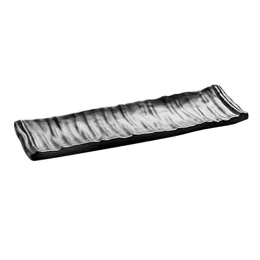 Hotel Serving Trays Refreshments BBQ Melamine Plastics Black