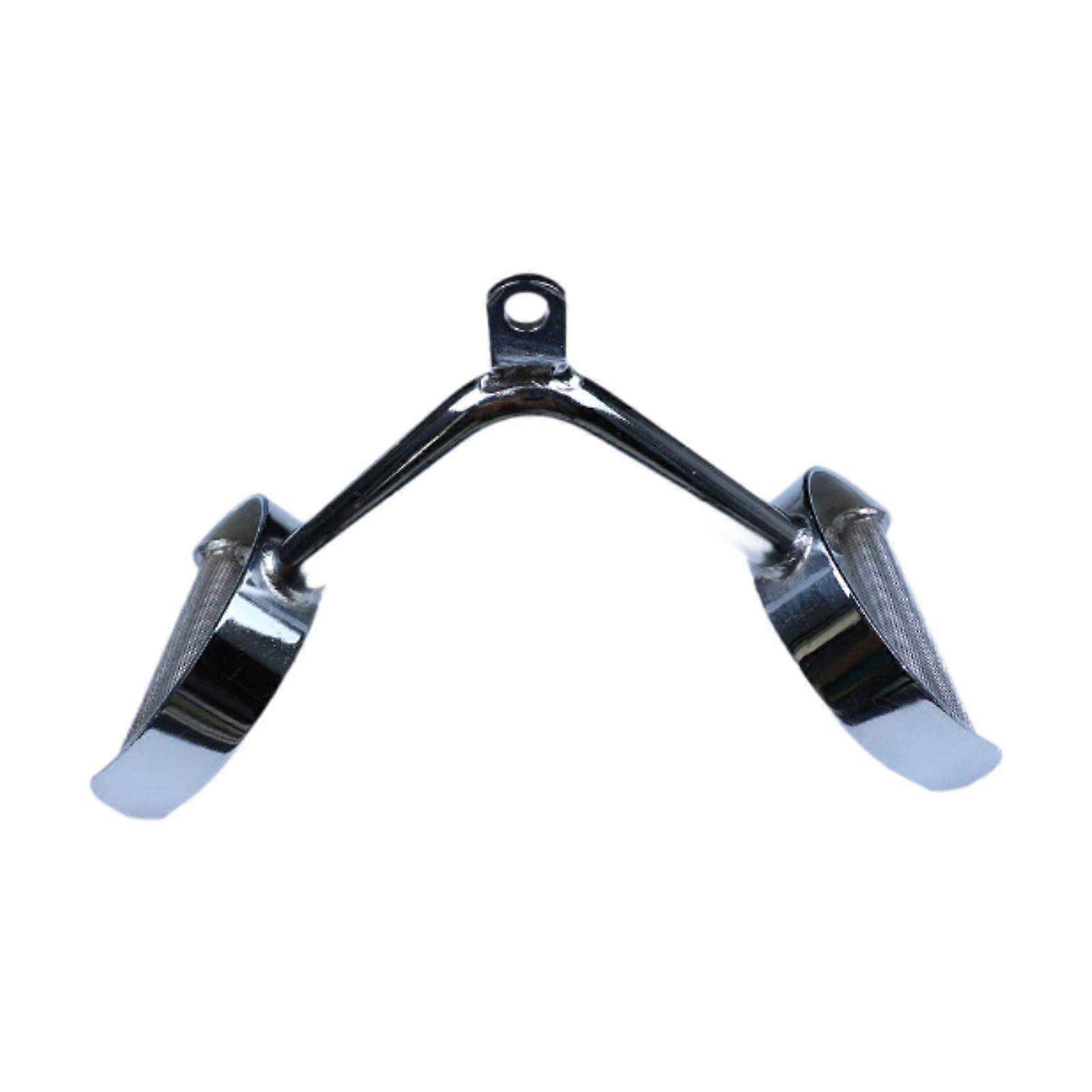 Double D Handle Press Down Bar for Triceps Pull Down Chest Strength Training