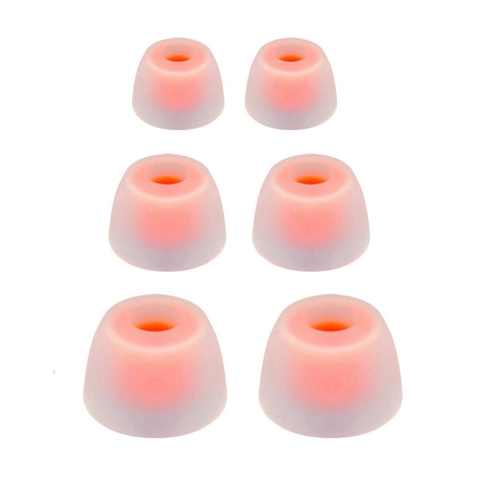 Comfortable Silicone Replacement  Eartips For T230NC, Live Pro+ Sports and Commuting, Easy to Clean and Swap  White