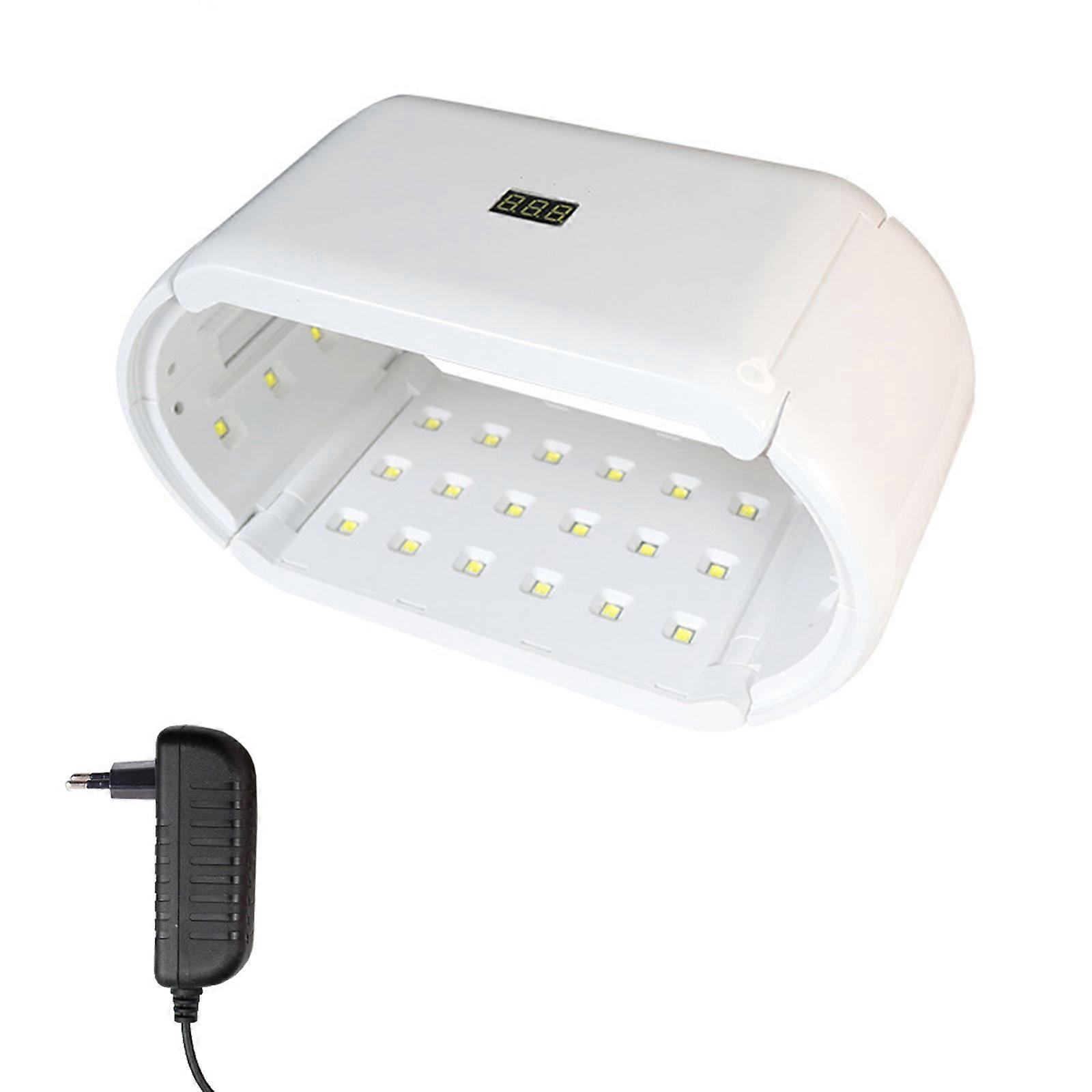 Practical UV Resin Light 96W Duals Sided Quick Cures Lamp with Timer Professional Nail Light Jewelry Making Supplies
