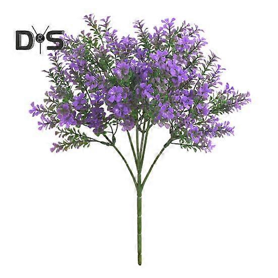 1 Branch Pastoral Style Fake Flower Decoration 6 Heads in One Safe Mini Simulation Flower Artificial Plant Branch