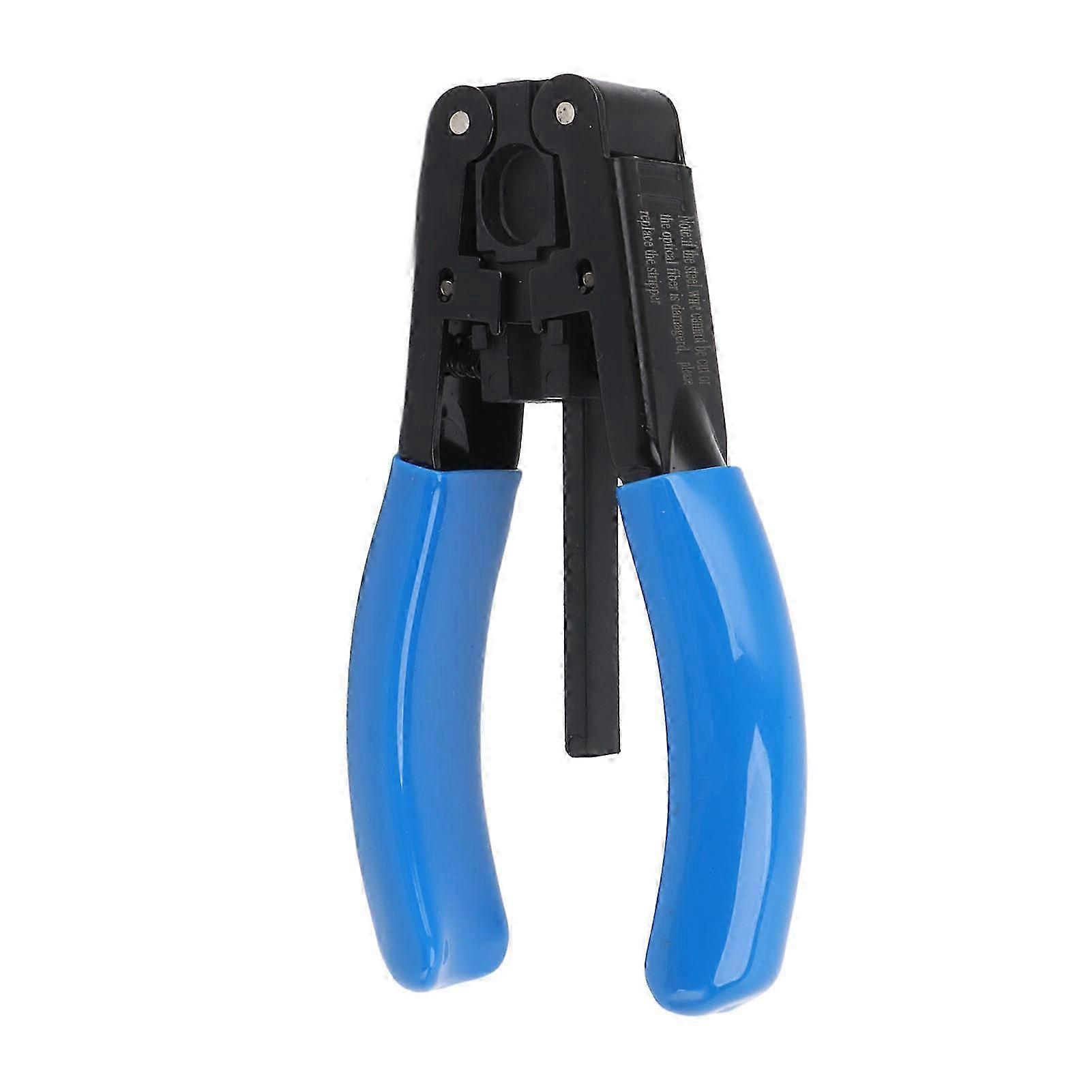 2.1x1.6mm Fiber Optic Stripper Optical Cable Stripper Pliers Portable Wire Stripping Tool