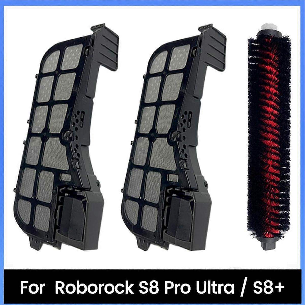 High-Speed Cleaning Brush & Base Station Filter Sinks for S8 Pro Ultra Robot Vacuum Cleaner Accessory