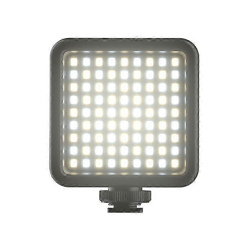 VL81 Mini Video LED Light Fill Light Built-in Battery Dimmable Cold Warm Chrging Mode for Phone Ca