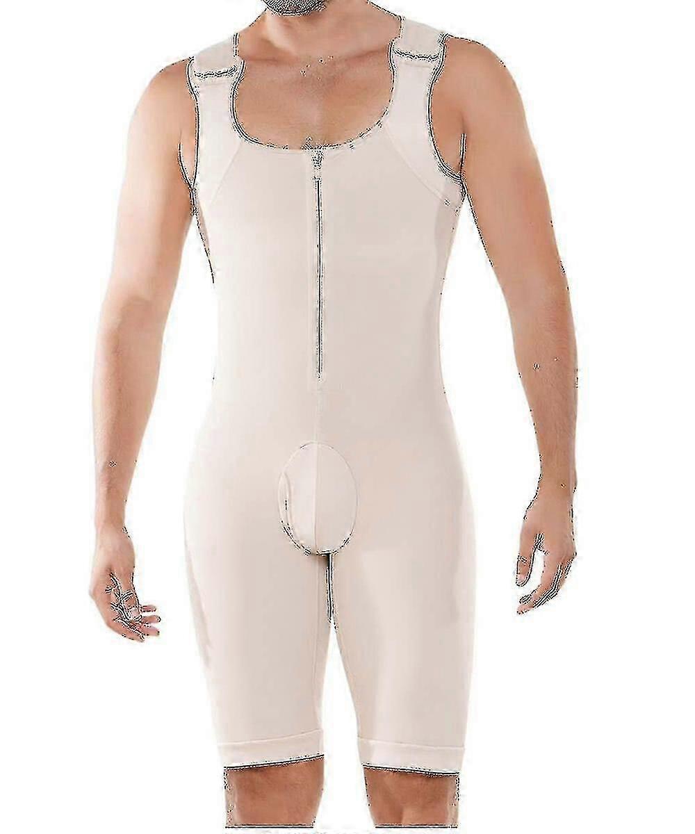 Body Shaper For Men Slimming Compression Garment And Post Surgical Shapewear,plus Size