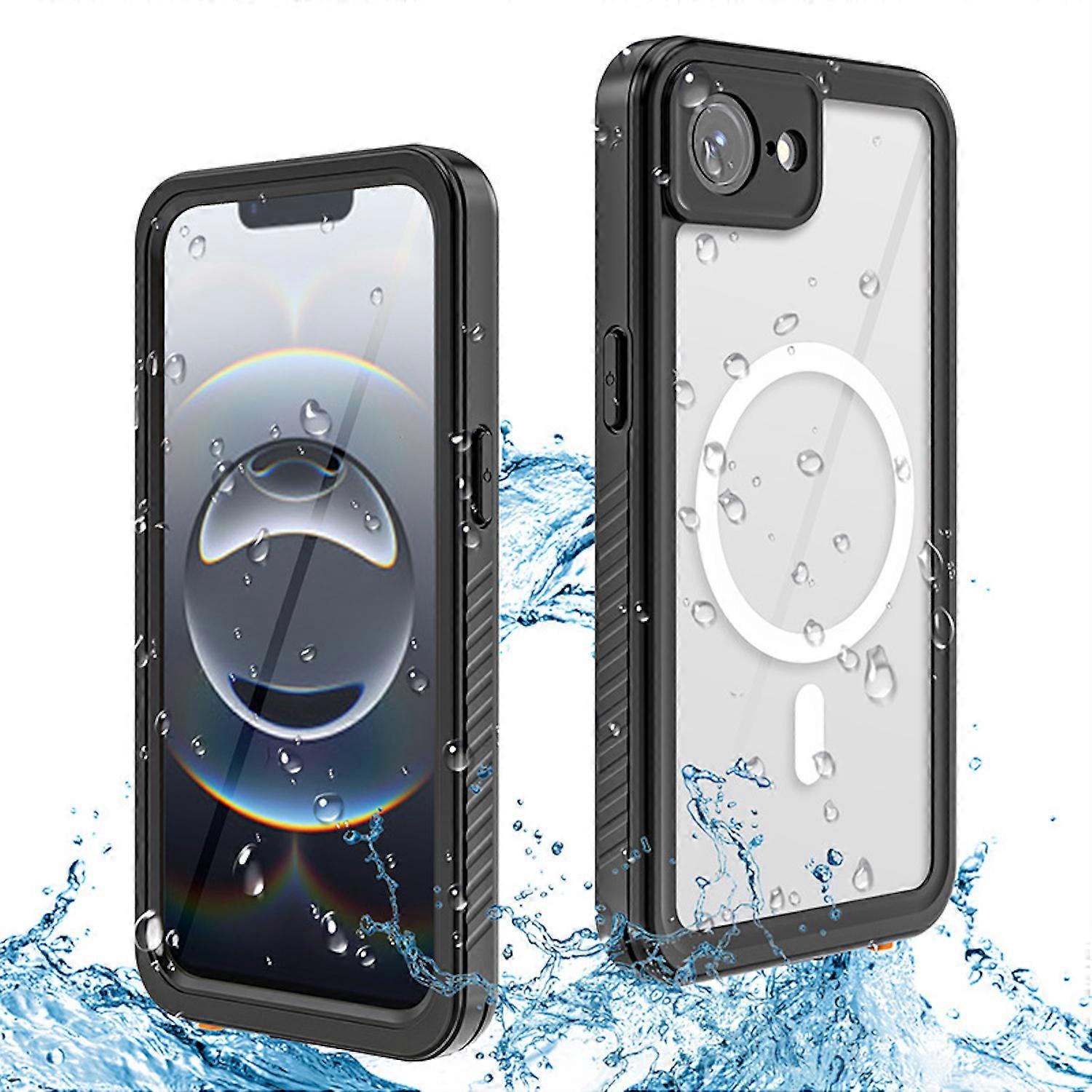For Apple iPhone 16e MagSafe Full Body Waterproof Protective Case Case