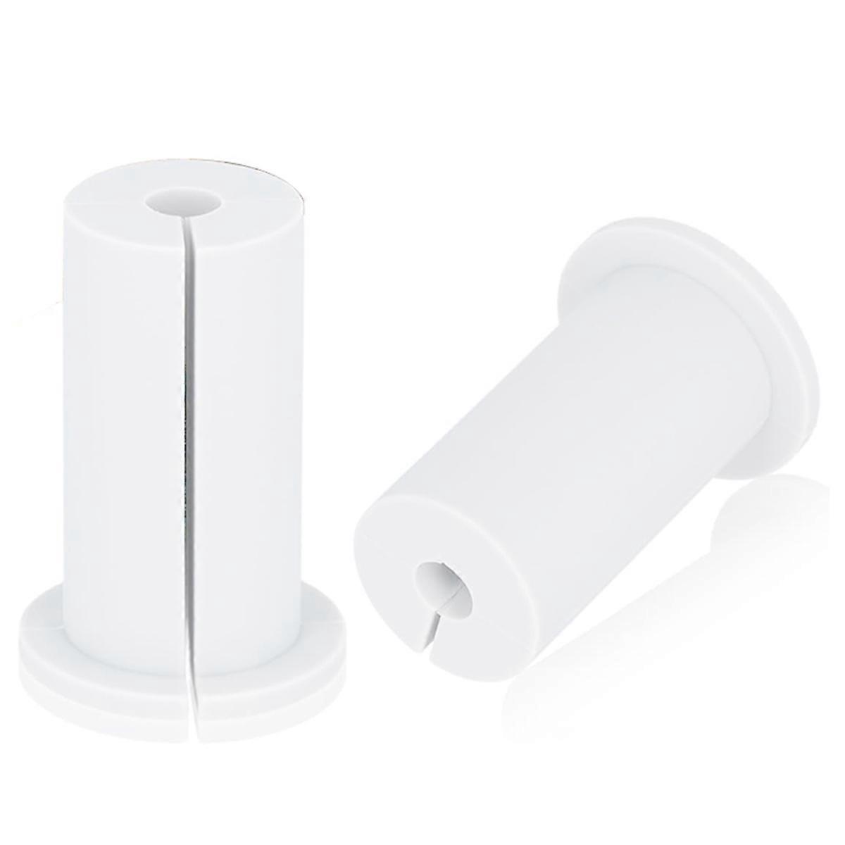 2Pcs Cable Routing Kit for ,Ethernet Cable Wall Grommet,White