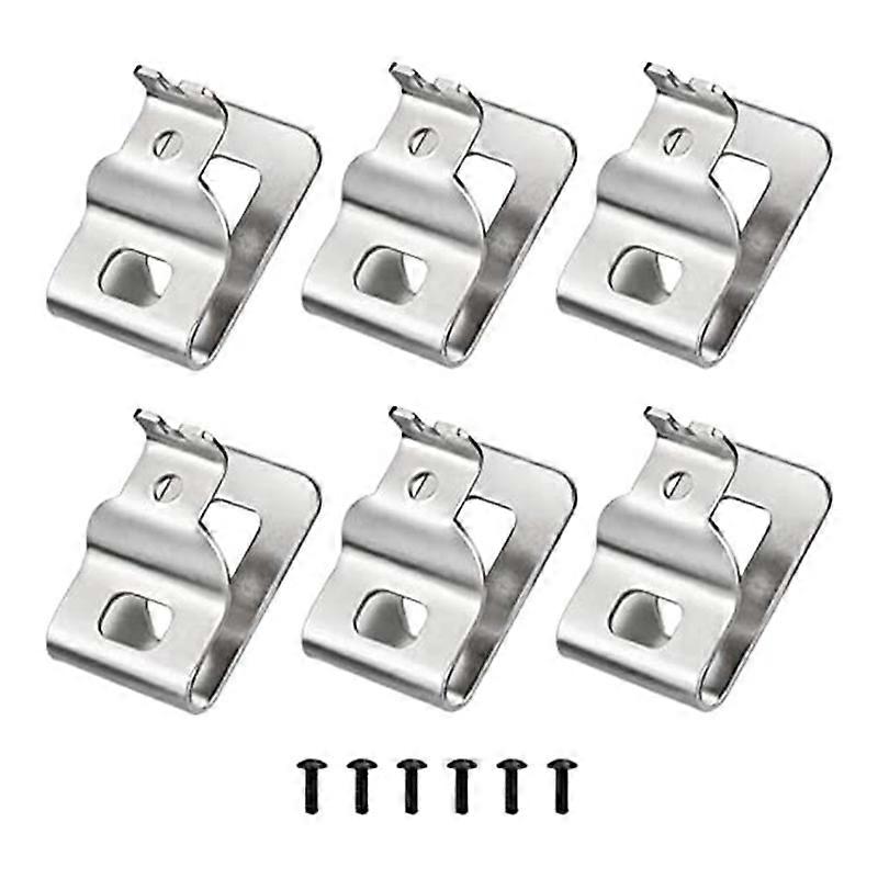 6Pcs Drill Tool Clips Hook Kit for N268241 for Power Tools DCD980