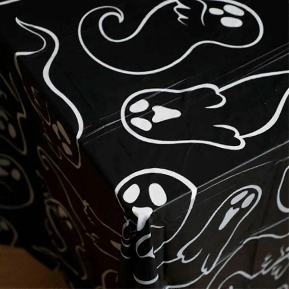 Halloween Placemat Ghost Table Runner Cobweb Tablecloth B