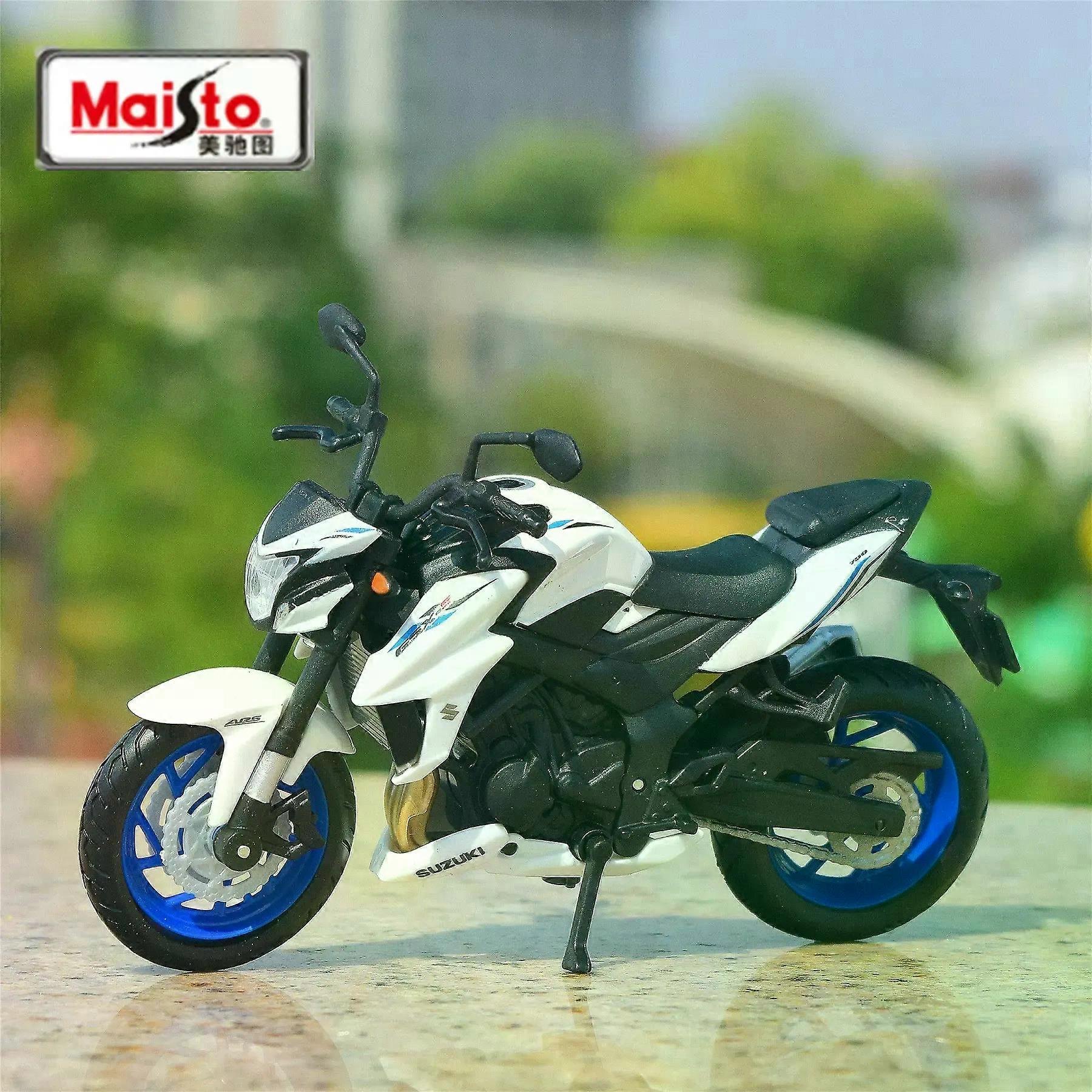 SUZU-KI GSX-S750 ABS κράμα αγωνιστικά μοντέλο μοτοσικλέτας προσομοίωση Diecast μέταλλο δρόμο μοτοσικλέτα μοντέλο παιδιά δώρο παιχνίδι