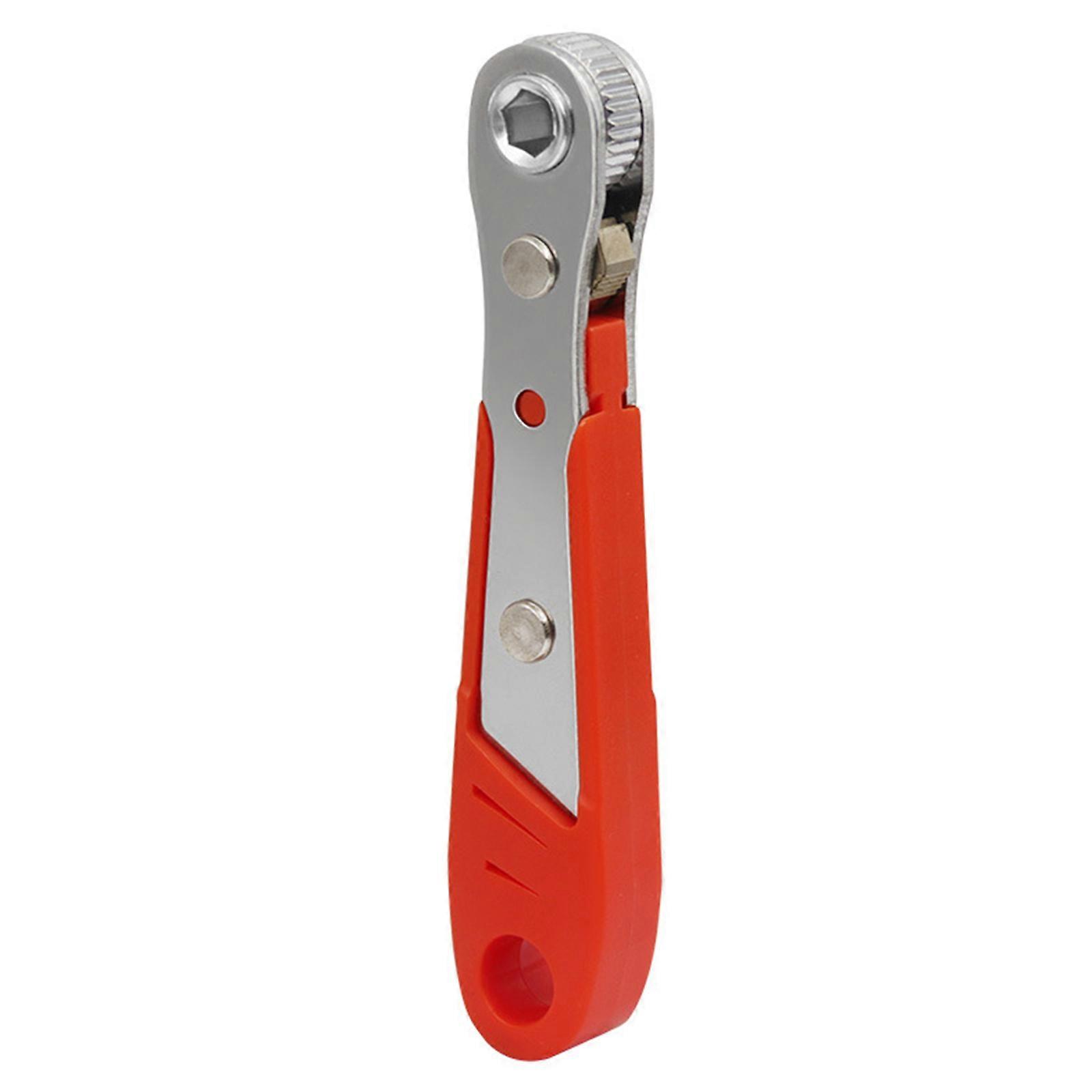Manual Wrench for Tight Space Fast Ratchet Wrench/36 Teeth Ratchet Wrench Tool Suitable for Tight Space Working Durable Multicolor