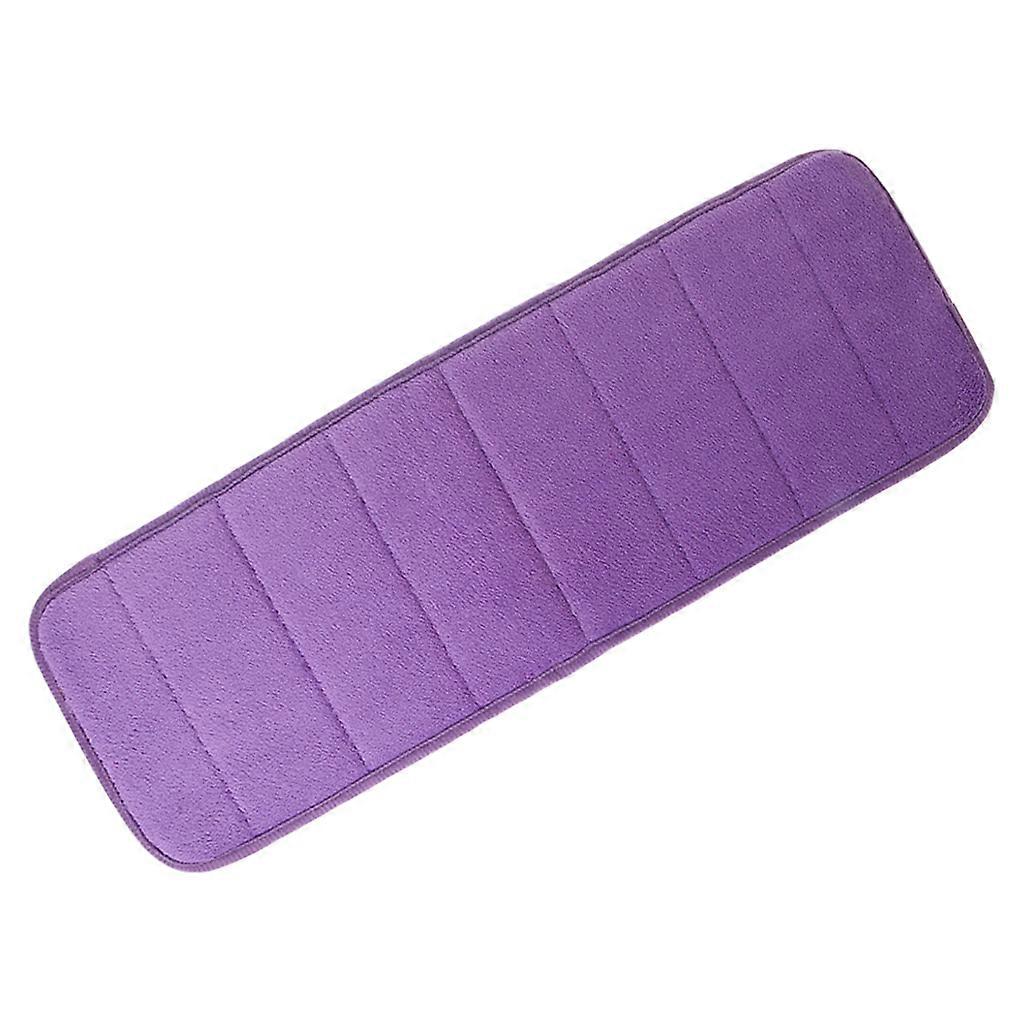 Mouse Wrist Rest Support Pad Anti-slip Mousepad Memory Cotton Cushion Mat for Computer Laptop Office Work PC Gaming Purple