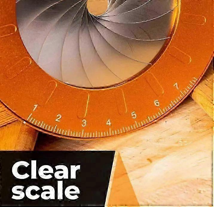 Precision Adjustable Metal Circle Drawing Tool, Round Pipe Measuring ...