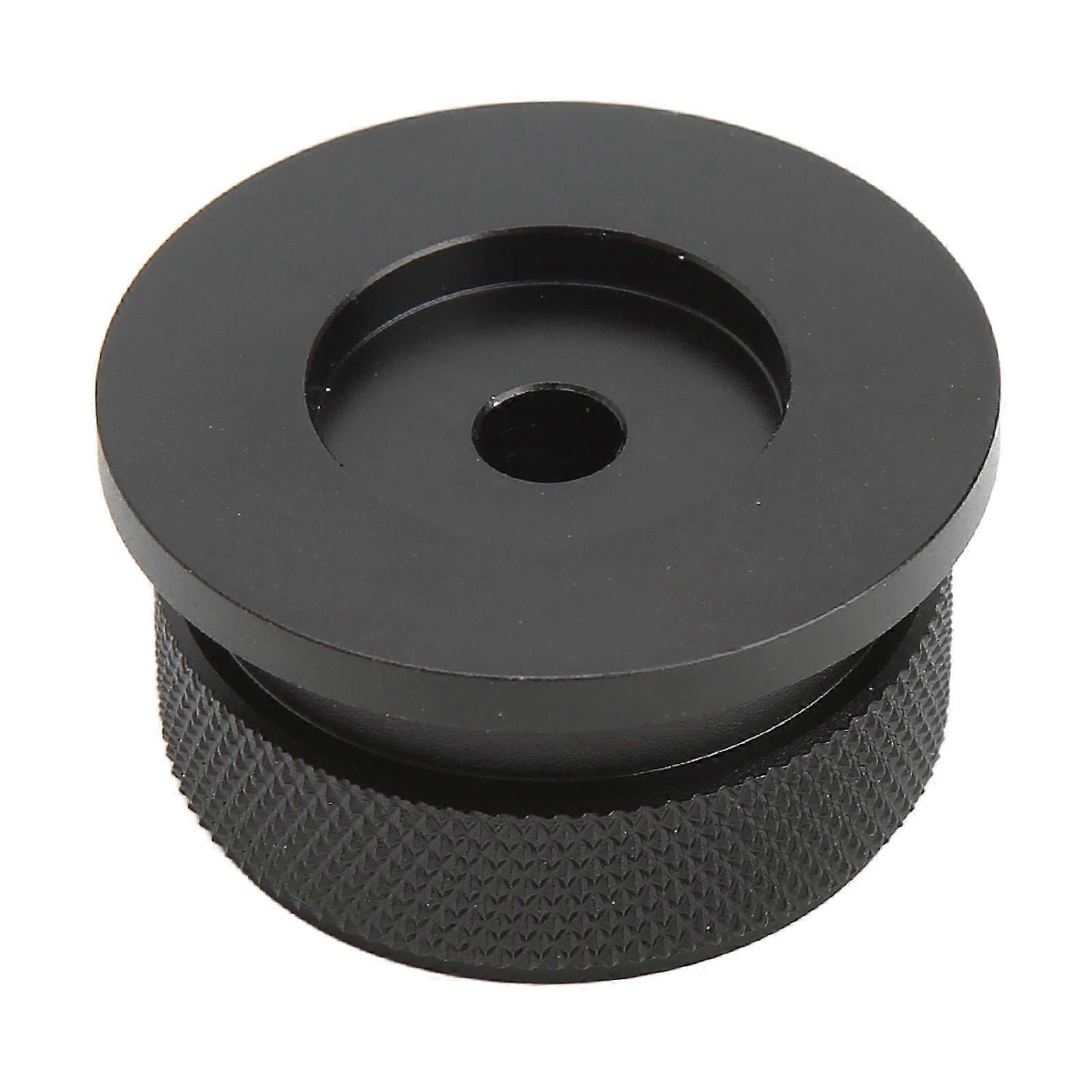 Black Guitar Knob Set with Wrench Hat Appearance Robust Drop Proof Guitar Control Knob Kit 