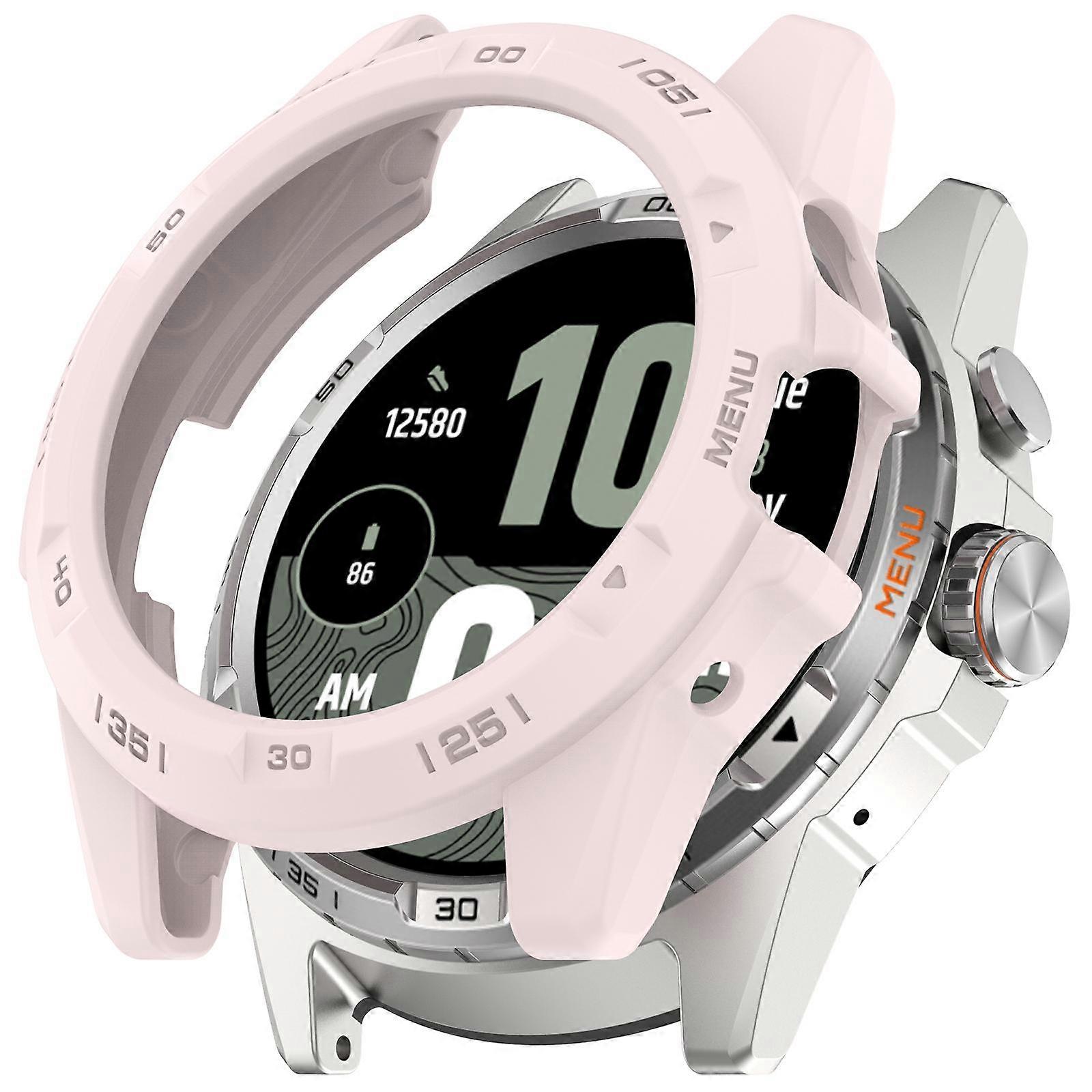 Armored TPU Half Coverage Hollow Watch Protective Case For Ticwatch Atlas