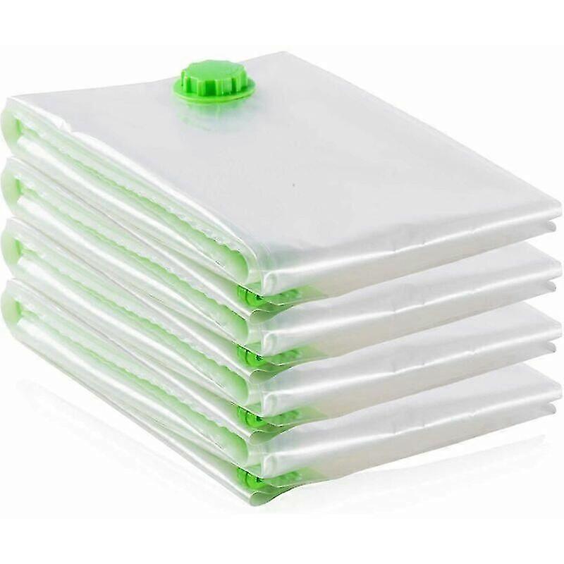 Set of 4 extra large giant vacuum cleaner bags for clothes quilts bedding (120 x 100 cm) Edition a