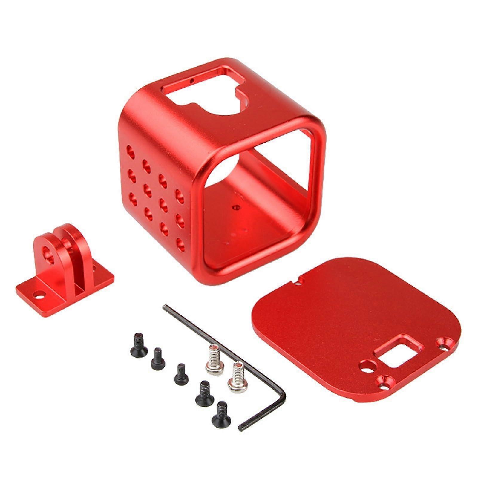 Portable Aluminum Alloy Camera Housing Case for GoPro Hero 4/5 Session, Lightweight Protective Cover Frame