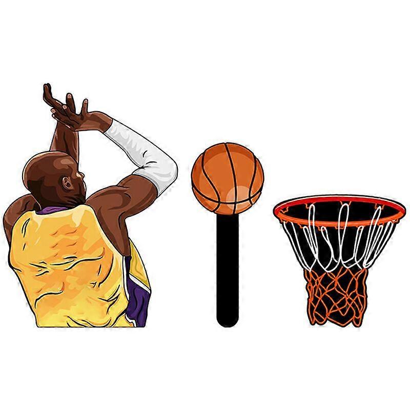 Car Sticker Removable Rear Window Wiper Sticker Creative Shooting Pattern