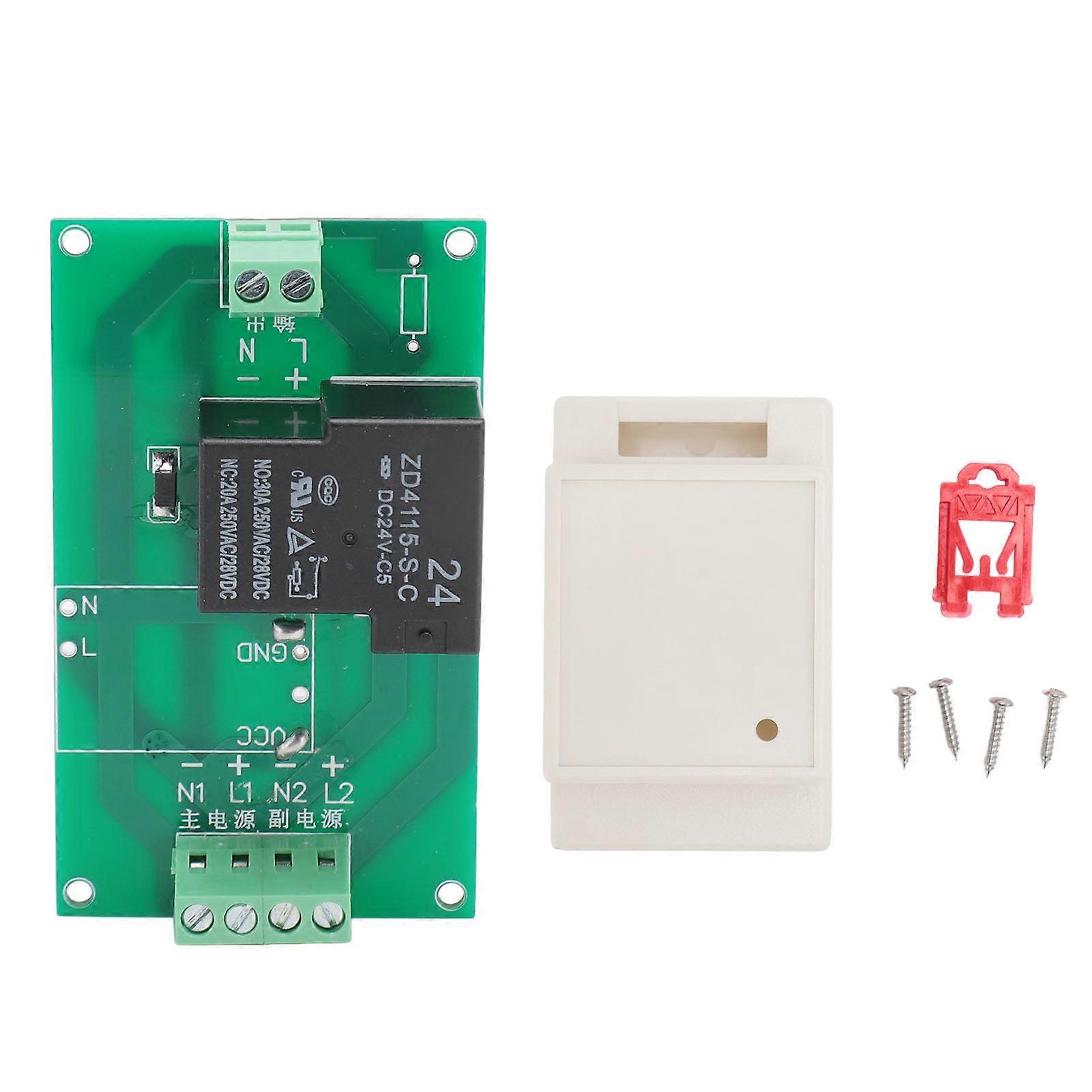 24V 30A Automatic Switch Backup Dual Switching Module UPS Emergency Power Supply Charging Controller