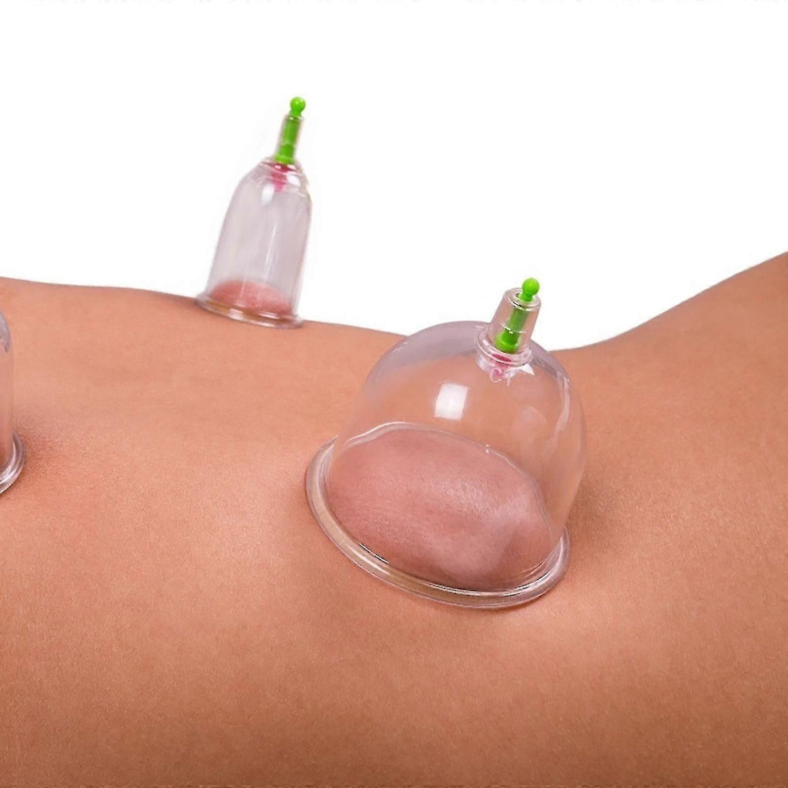 Cupping Set Professional Chinese Acupoint  Cupping Massage Set 12 Cups