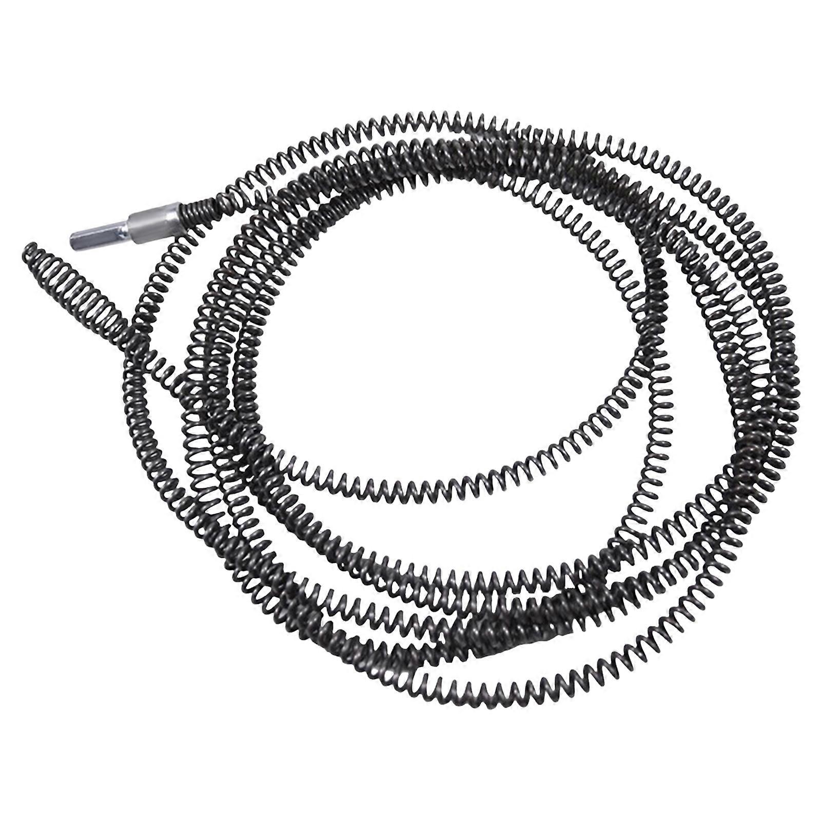 Drain Clog Remover Tool Household Bathroom 10mm Sewer Unblocking Spring