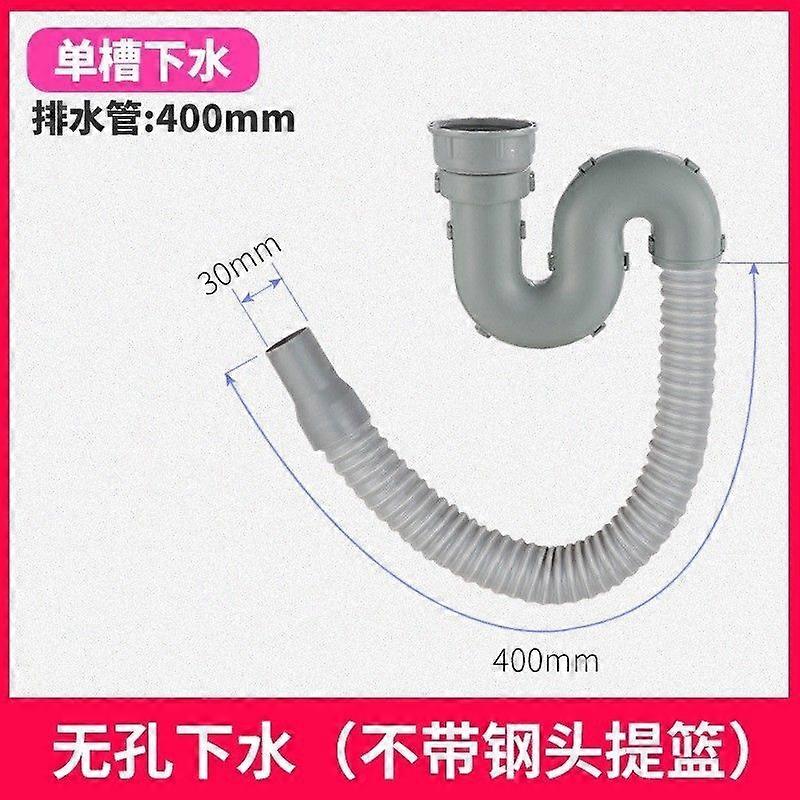 Basin U-shaped Drain Pipe Washbasin Undermount Drainpipe Counter Sink Drainer Water Hose for Kitchen Bathroom Pipeline FittingsCraft Pipe Cleaners