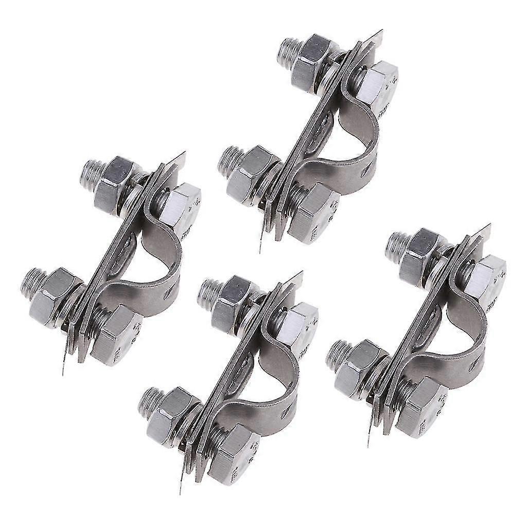 4Pcs 304 Stainless Steel Control Throttle Cable U-Clip Marine Hardware