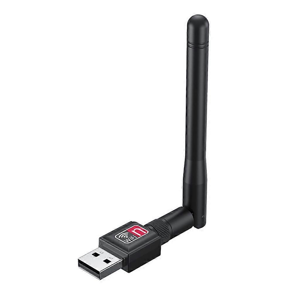 150Mbps WiFi USB Adapter 2.4G Wi-Fi Dongle 5dBi Gain Antenne 802.11b/g/n USB2.0 High-Speed Wireless