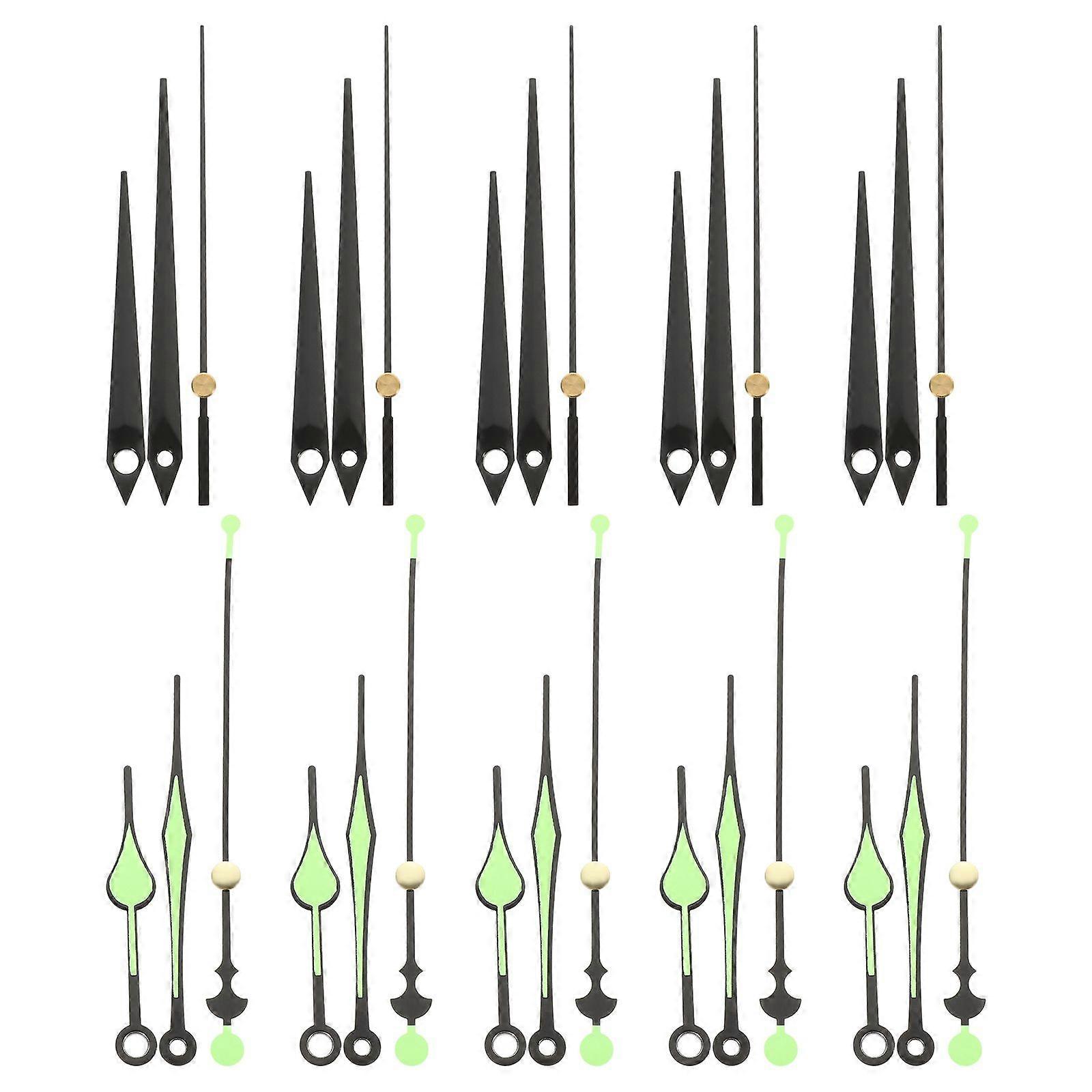10 Sets Clock Hands Replacement Wall Clock Parts DIY Wall Clock Replacement Clock Hands