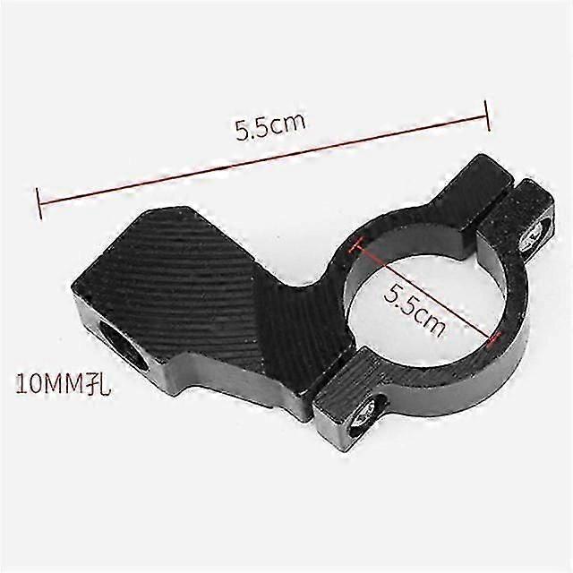 2pcs Universal Motorcycle Bike Rear View Mirror Bracket Mount Adapter Holder Clamp Screw Aluminum 21-23mm Handlebar
