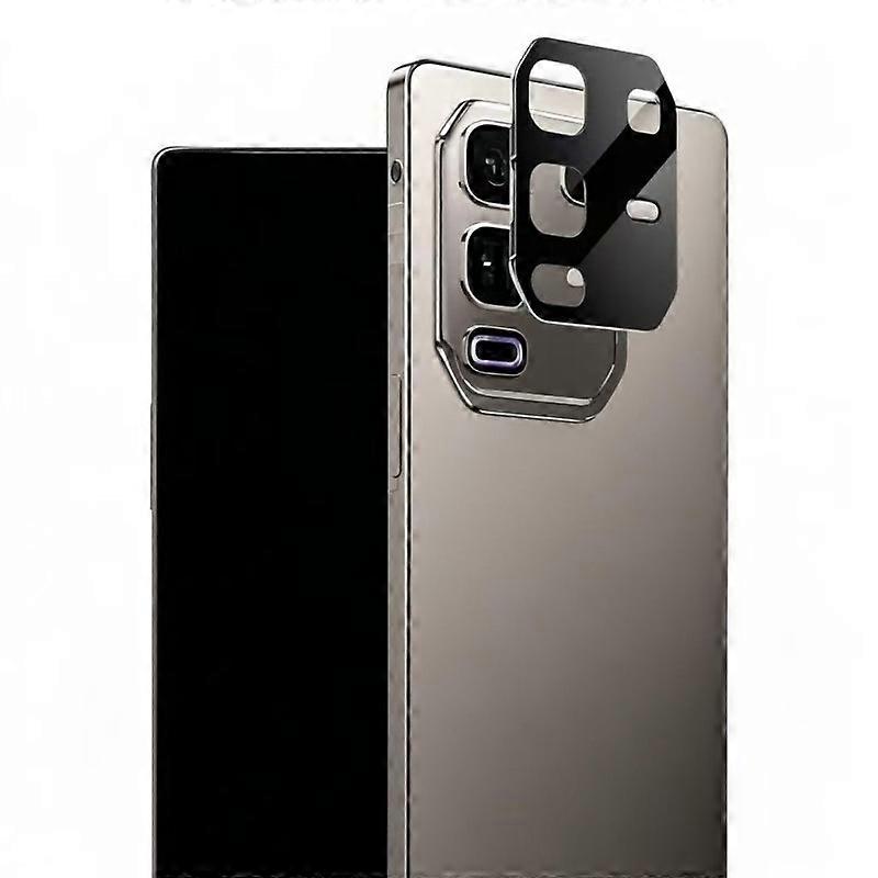 Infinix Note 50 Pro + 5GカメラレンズプロテクターWANLONFENGHDフルブラックシルクプリントレンズフィルムに対応
