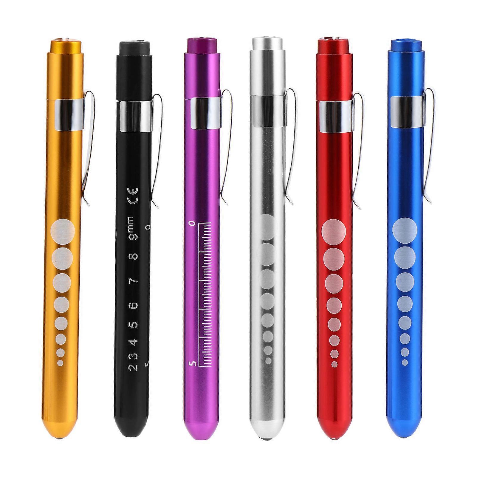 Portable Pen Light, Reusable Flashlight with Dust-Resistant Features for Home and Work