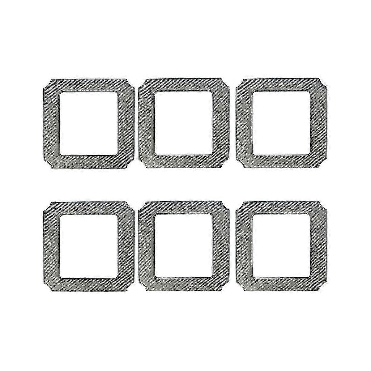 6 Pcs Microfiber Mop Cloth Compatible with Certain Window Cleaning Robots for Efficient Dust and Dirt Removal