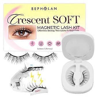 High quality brand new  Magnetic Eyelashes with Applicator No Glue Needed