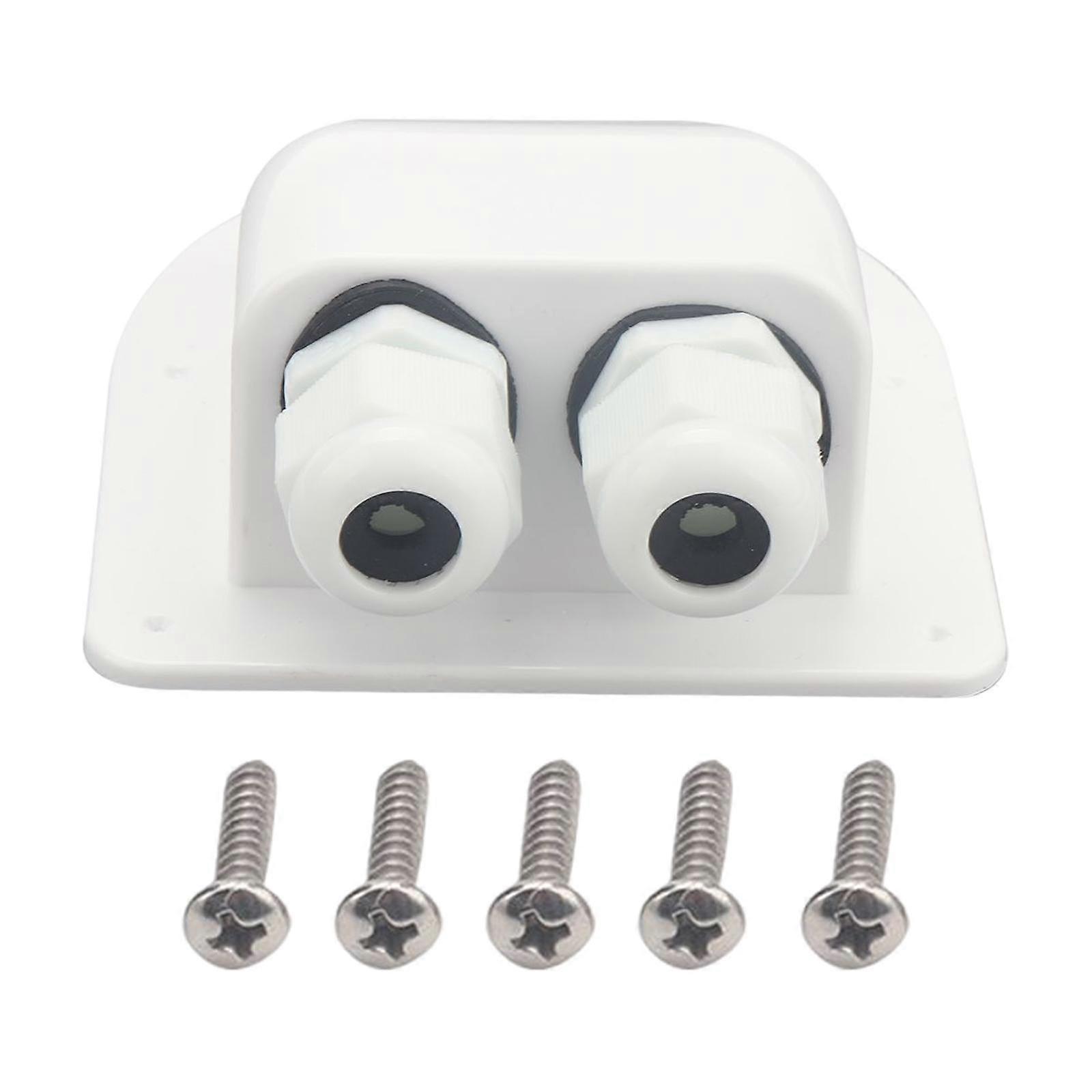 Conector de placa de entrada de cable solar resistente a la intemperie para proyecto de panel solar