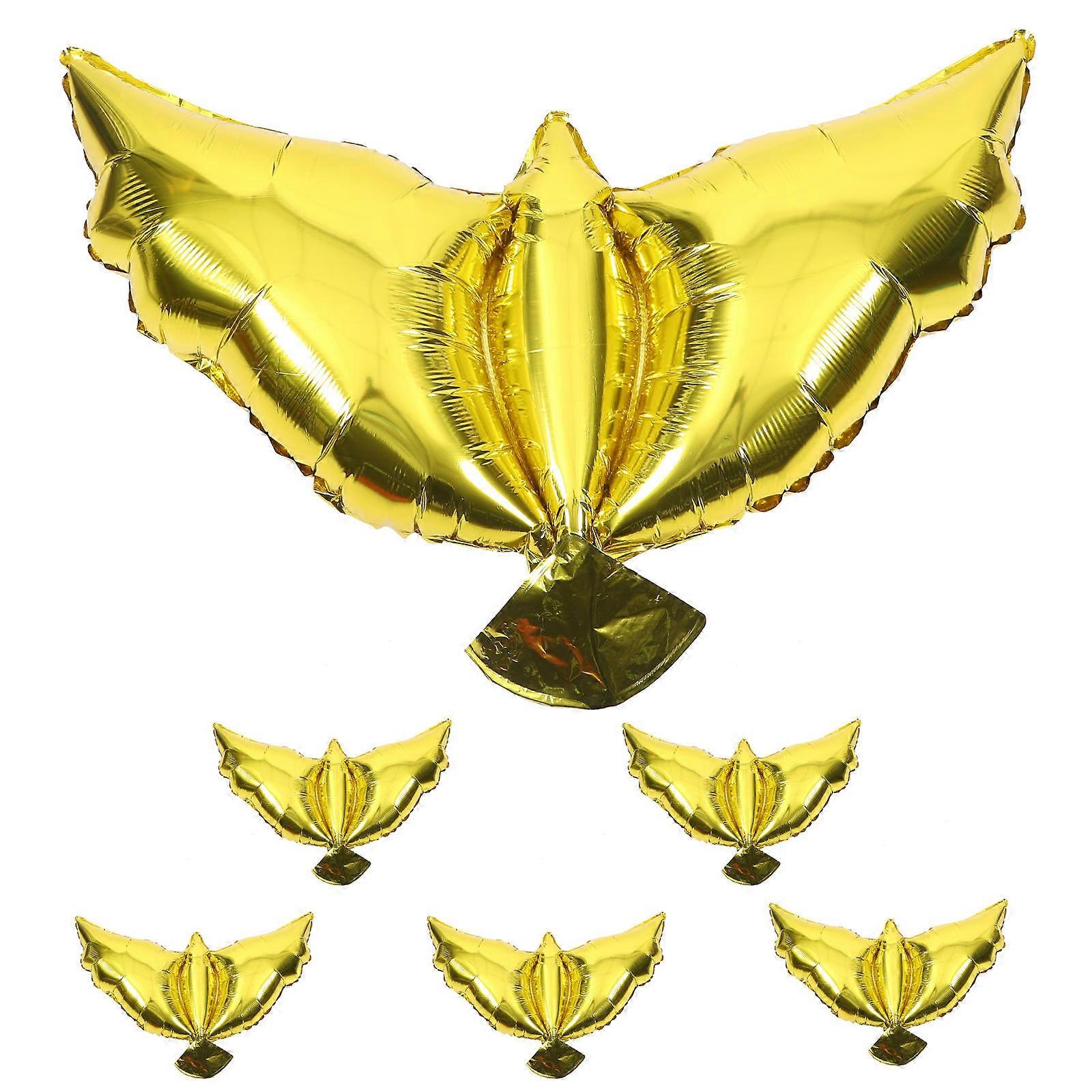 6pcs Balloons for Wedding, Birthday, or Peaceful Outdoor Ceremony Decorations – Elegant Event Balloon Decoration Set