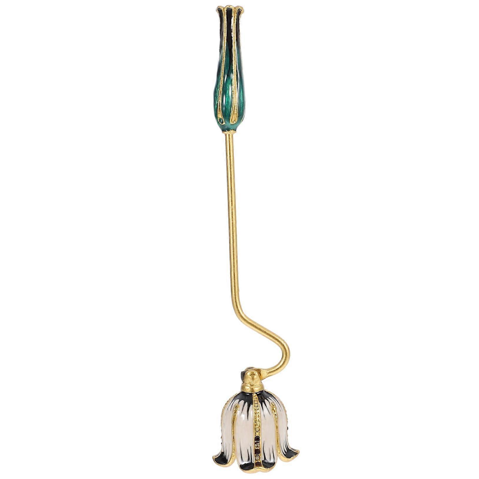 Elegant candle snuffer with handle made of metal for ar candle snuffer at home