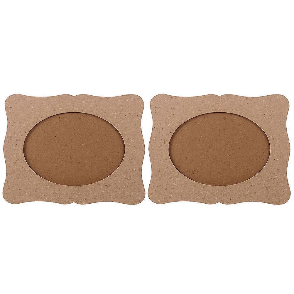 Handmade Picture Frames Decorative Picture Frames Cultivate Creativity Diy Enthusiasts Simple Natural 2Pcs