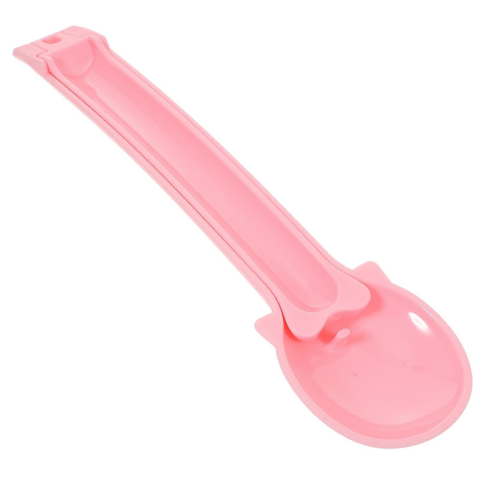 Compact Cat Food Spoon, Lightweight Multi Functional Feeding Squeezy Tool with Cat Claw Design for Easy and Clean Pet Feeding Interaction