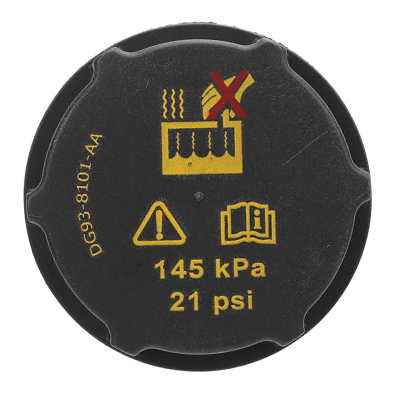 Coolant Reservoir Cap Improved Pressure Relief Tight Seal DG93 8101 AA Coolant Overflow Bottle Cap for MKZ 2013 to 2020