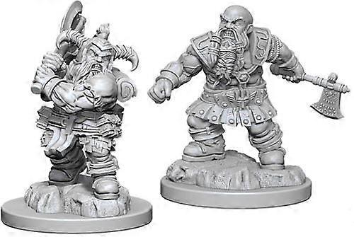 D&D Nolzurs Marvelous Unpainted Miniatures W4 - Male Dwarf Barbarian