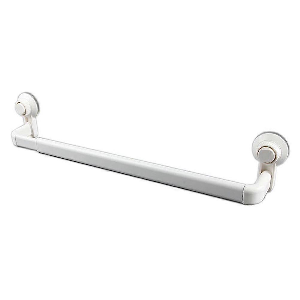 Retractable Suction Cup Towel Rack No Drilling for Kitchen Bathroom, Single Towel Bar Wall Hanging
