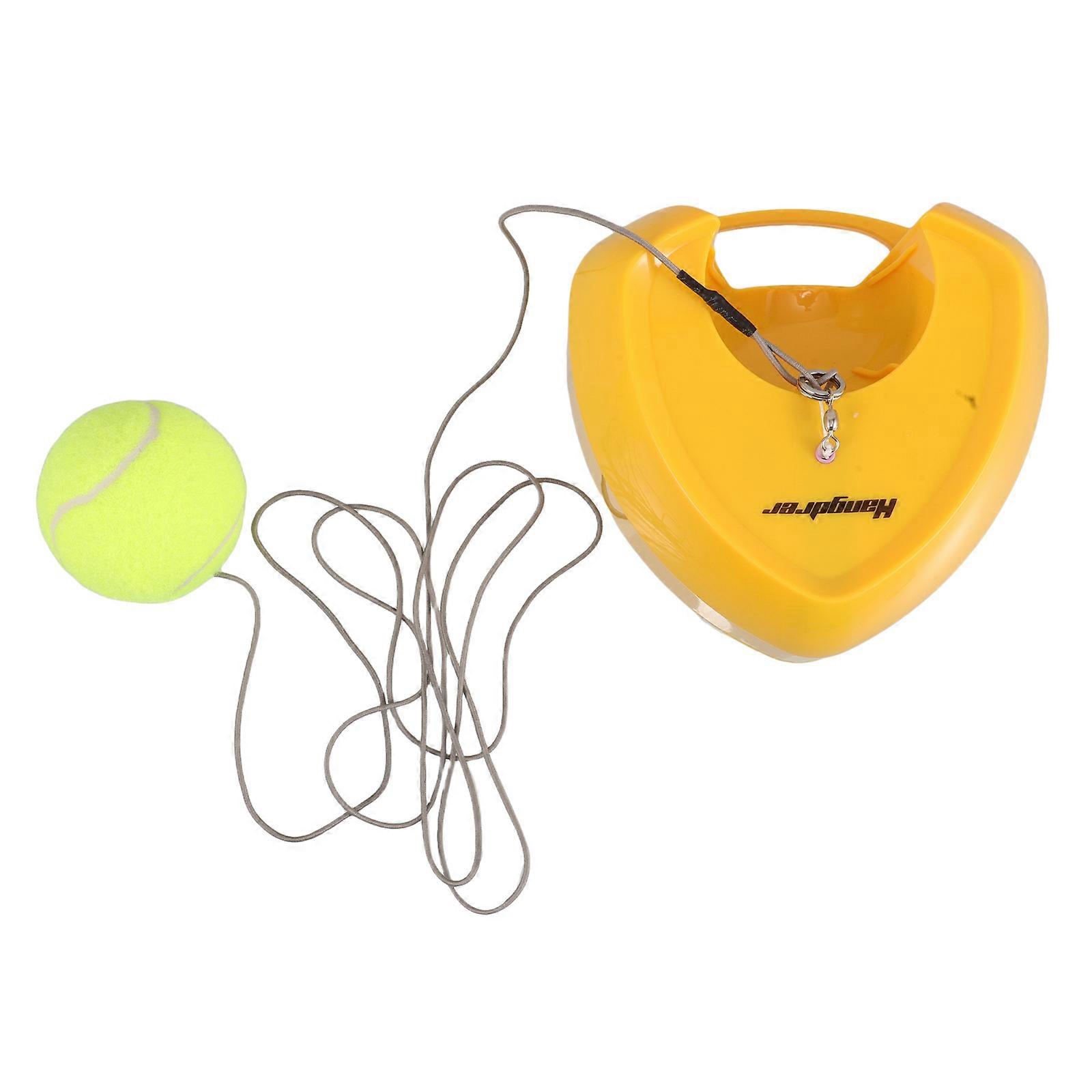 Tennis Ball Rebounder Training Tool with Heartshaped Base for Home Use