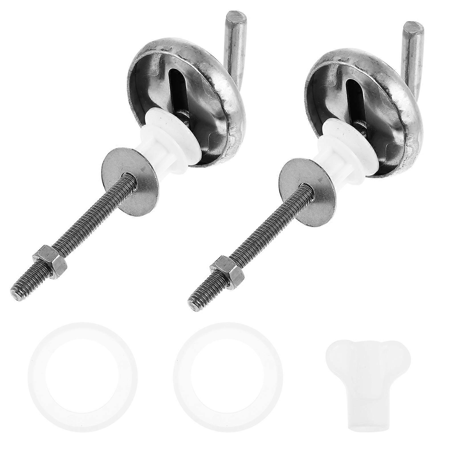 2pcs Durable Toilet Seat Screws for Home Use – Easy Installation and Reliable Stability