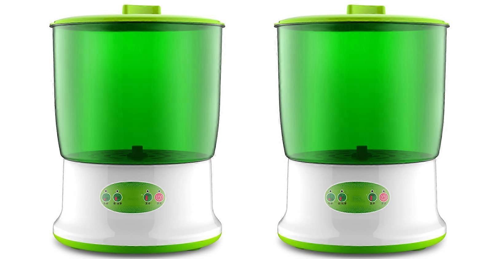 2PCS Soybean Sprout Machine Multifunctional 4Season Set for Intelligent Control of Seed Germination European Regulation